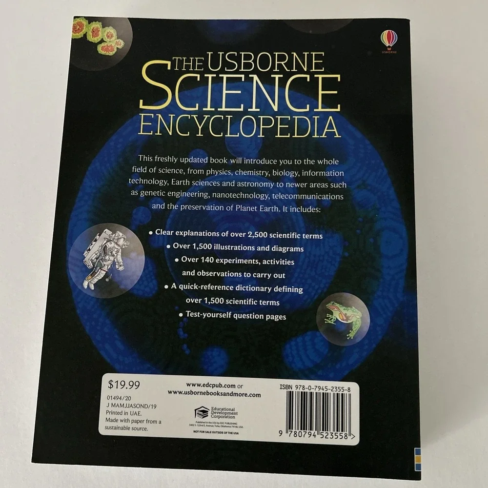 The Usborne Science Encyclopedia‎ QR Links Edition Homeschool STEM Reference
